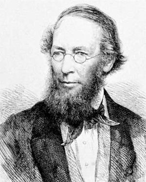 John Lindley, engraving, 1865, after a photograph