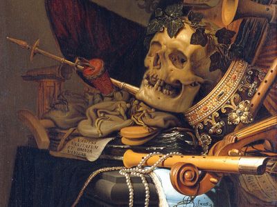 Vermeulen, Jan: Vanitas still life