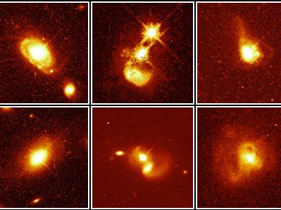 six quasar host galaxies