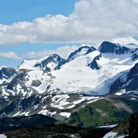 The Rocky Mountains at Whistler, B.C., Can.