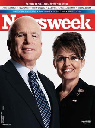 McCain and Palin magazine cover