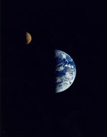 Earth and the Moon