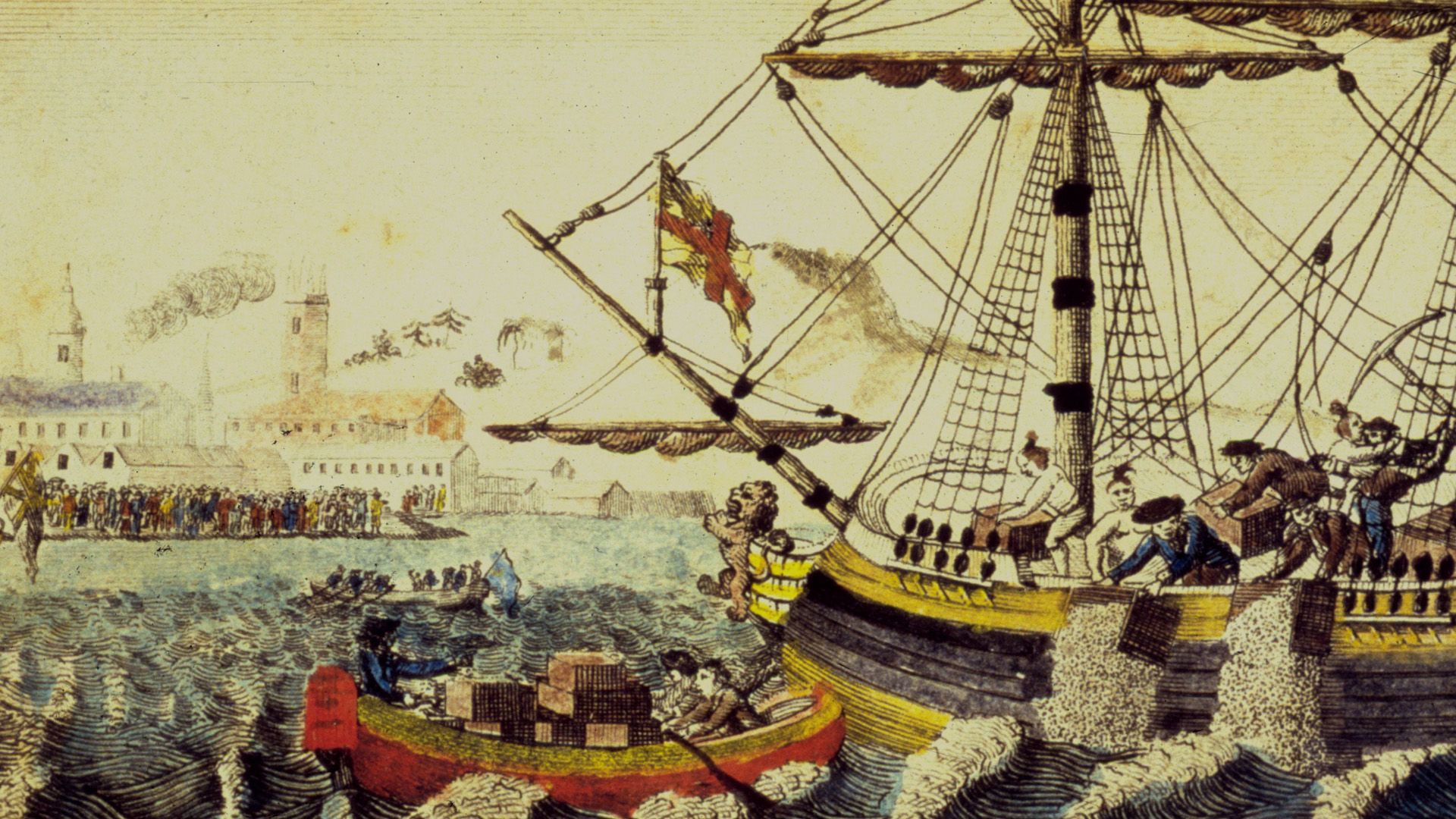 What was the Boston Tea Party?