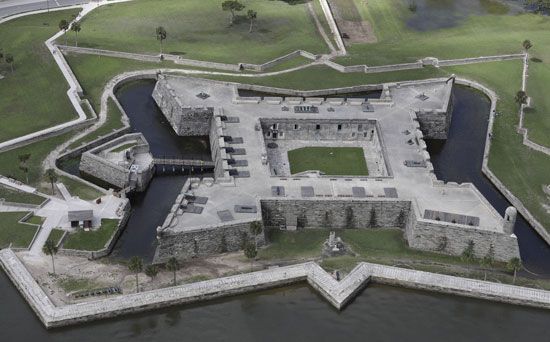 Castillo de San Marcos, St. Augustine, Florida