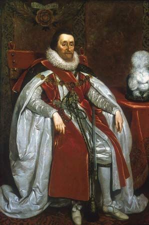 Daniel Mytens: portrait of James I