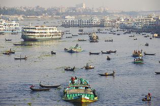 Buriganga River, Dhaka, Bangladesh