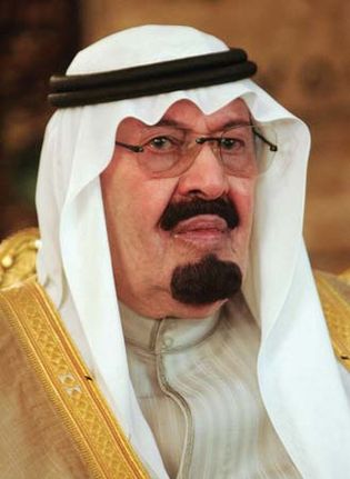 King Abdullah of Saudi Arabia