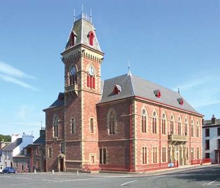 Wigtown: town hall