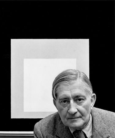 Josef Albers, photograph by Arnold Newman, 1948.