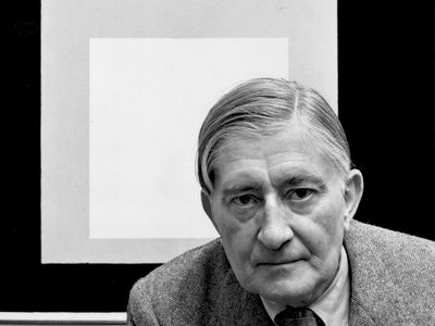 Josef Albers, photograph by Arnold Newman, 1948.