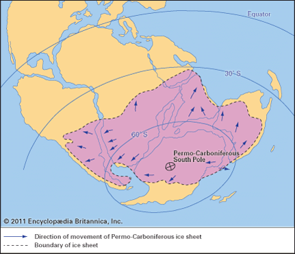 continental ice sheet