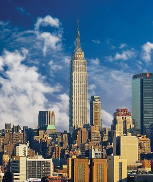 Empire State Building in Midtown Manhattan