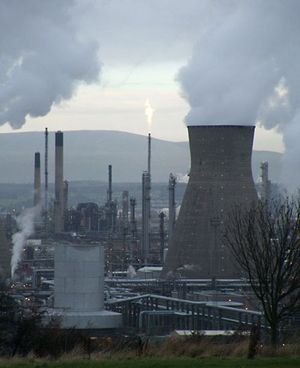 Grangemouth: petrochemical refinery