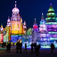 ice festival, Harbin