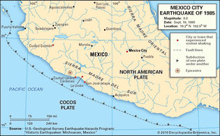 Mexico City earthquake of 1985