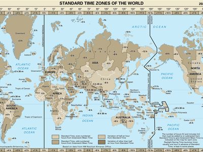 World time zones