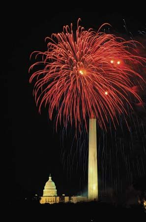 Washington, D.C.: Washington Monument; United States Capitol