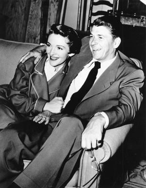 Ronald and Nancy Reagan