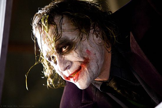 Heath Ledger in The Dark Knight