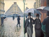 Gustave Caillebotte: Paris Street; Rainy Day