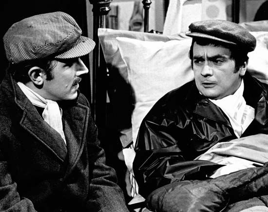 Dudley Moore (right) and Peter Cook in Not Only…But Also.