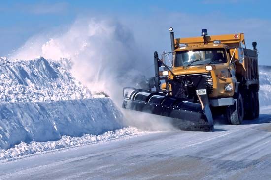 Snow removal near Toronto