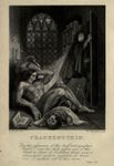 frontispiece of Frankenstein; or, The Modern Prometheus