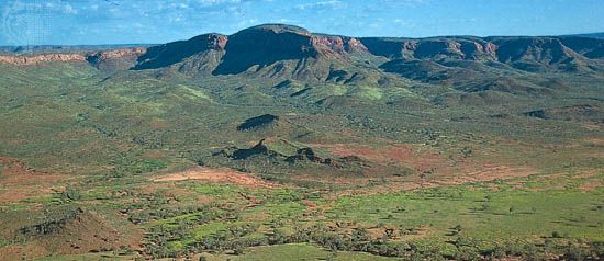 The King Leopold Ranges in the Kimberley region of Western Australia.