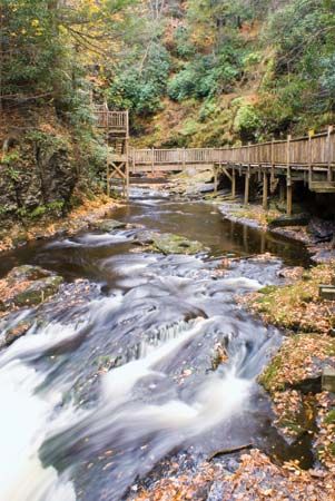 Pocono Mountains: Bushkill Falls