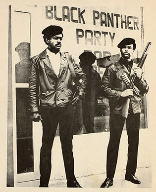 Bobby Seale and Huey P. Newton