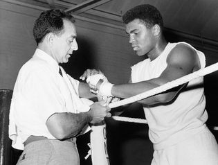 Angelo Dundee and Muhammad Ali