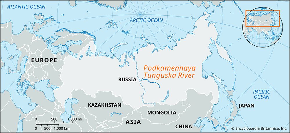 Podkamennaya Tunguska River, Russia