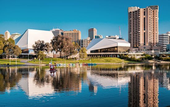 Torrens River at Adelaide