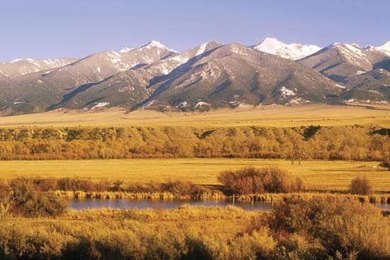 Jefferson River valley, Montana.