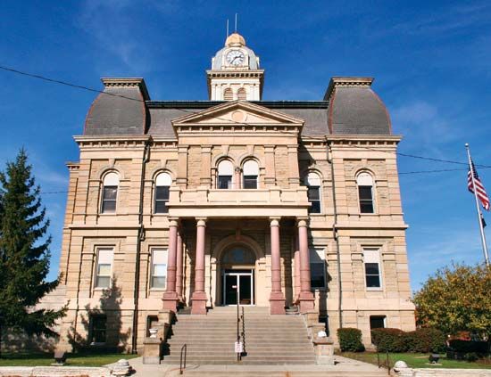 Lima: Allen county courthouse