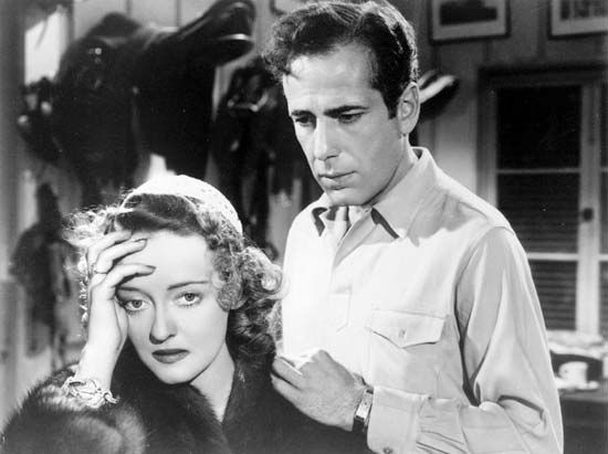 Bette Davis and Humphrey Bogart in Dark Victory