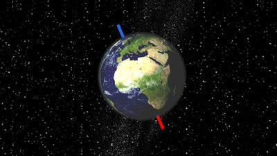 See how Earth's constant axial tilt and yearly revolution around the Sun cause seasons