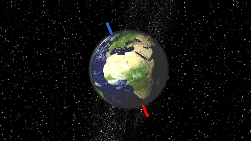 See how Earth's constant axial tilt and yearly revolution around the Sun cause seasons