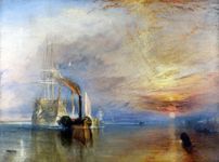 J.M.W. Turner: The Fighting Temeraire Tugged to Her Last Berth to Be Broken Up, 1838