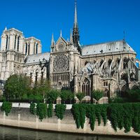 Cathedral of Notre-Dame, Paris, France.