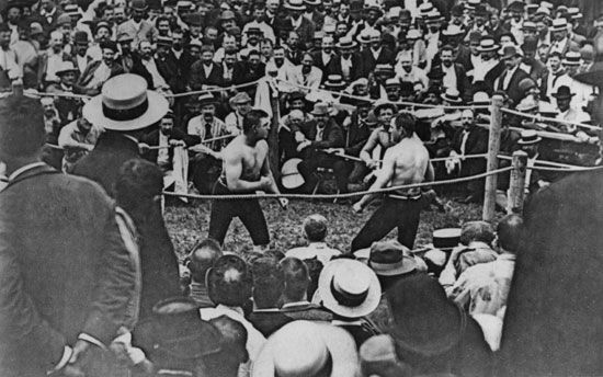 bare-knuckle championship fight