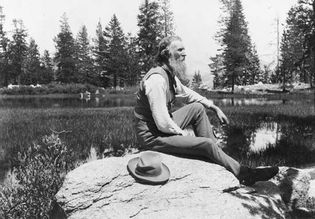 John Muir in Muir Woods National Monument