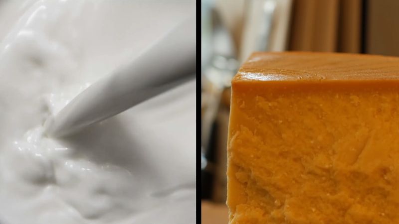 How milk becomes cheese