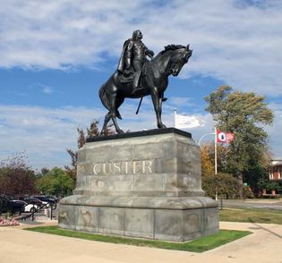 Monroe, Michigan: George Armstrong Custer statue