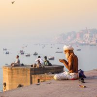 Varanasi, India: Ganges River