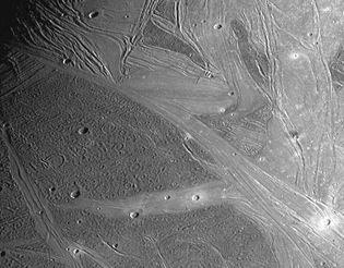 surface of Ganymede