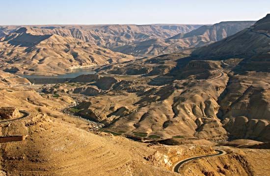 Jordan River valley