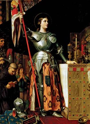 Jean-Auguste-Dominique Ingres: painting of Joan of Arc