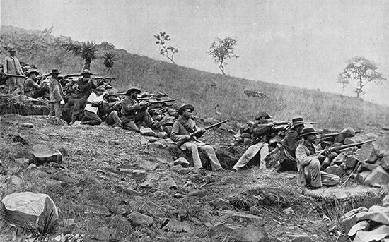 South African War: Boer troops