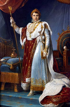 François Gérard: Napoleon in His Imperial Robes